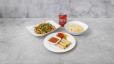 2 Pcs Chicken Spring Roll with COMBO Meal