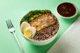 Grilled Tofu Steak Gym Meal