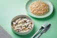 Tofu with Creamy Mushroom Sauce