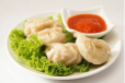 Steamed Veg Momos 4pcs