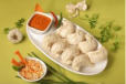 Steamed Veg Momos 8pcs