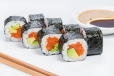 Creamy Salmon Avo Roll