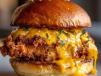 Cheesy Chicken Burger