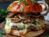 Swiss Mushroom Burger