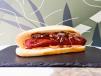 Caramelized Beef Hot Dog