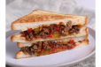 Cheesy Beef Club Sandwich