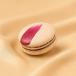 Rosy Raspberry Bloom Macaron