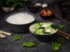 Veg Thai Curry With Steam Rice