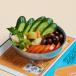 Fresh and Pickled Vegetables Plate