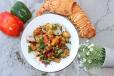 Lobster In Bell Pepper and Onion