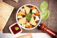 Tofu Brocoli Oyster Sauce