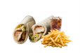 Ranchero Chicken Wrap Combo Meal