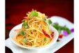 Mix Shredded Potato Salad In Hot Chili Sauce