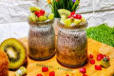 Strawberry Kiwi Chia Jar