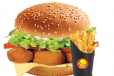 Jumbo Prawns Burger