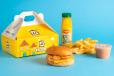 Kids Mini Cheese Chicken Burger Meal