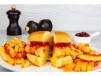 Triple Cheese Chicken Burger