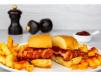 Chicken Cheetos Burger