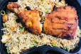 Chicken fried rice tandoori combo