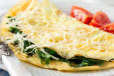 Spinach Cheese Omelette