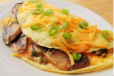 Mushroom Cheese Omelet