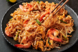 Prawns Schezwan Fried Noodles
