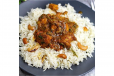 Ghee Rice And Chicken Fry