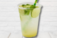 Fresh Lime Soda With Mint