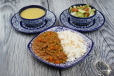 Bazilla with Meat and Rice