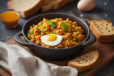 Egg Burji With Bread