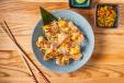 Wasabi Prawns with Mango Chilli Salsa