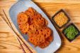 Crispy Fried Lotus Stem Tossed in Sweet Chilli Garlic (S)(VG)