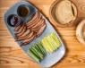 Peking Duck with Pancakes, Cucumber and Scallions
