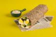 Egg, Avo and Hummus Wrap