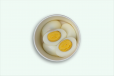2 Hard Boiled Eggs