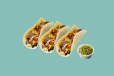 Pulled Beef + Queso Taco's