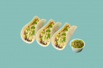 Street Corn Pulled Chicken Taco's