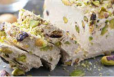 Tahini With Pistachio Fatayer