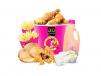 Bucket 8 Pieces Chicken, 4 Pieces Strips and 1 Ltr Any Normal Juices