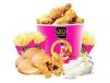 Bucket 8 Pieces Chicken And 4 Pieces Strips