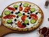 Labneh Manakish With Vegetables