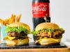 Angus Beef And Chicken Burger Combo