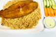 Hamour Grill Fish Pulao