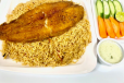 Hamour Grill Fish Pulao