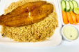 Hamour Grill Fish Pulao