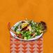 طبق سلطه عربي/Arabic Salad Dish