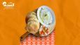 طبق لبنة خضار/Labneh With Vegetables Dish
