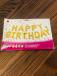 Happy Birthday Alphabet Foil Baloons