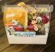 Gift hamper with teddy and chocolate