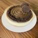 Cheesecake with Oreo topping (baked)